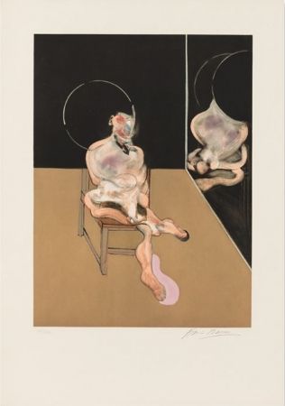 Aquatint Bacon - Seated Figure 1983