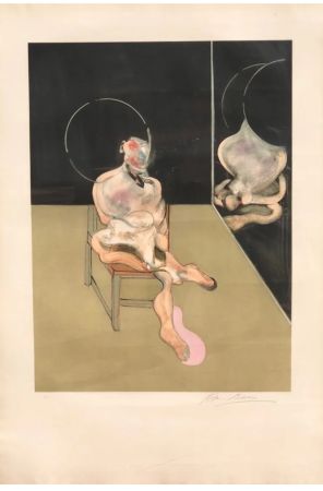 Lithograph Bacon - Seated Figured 
