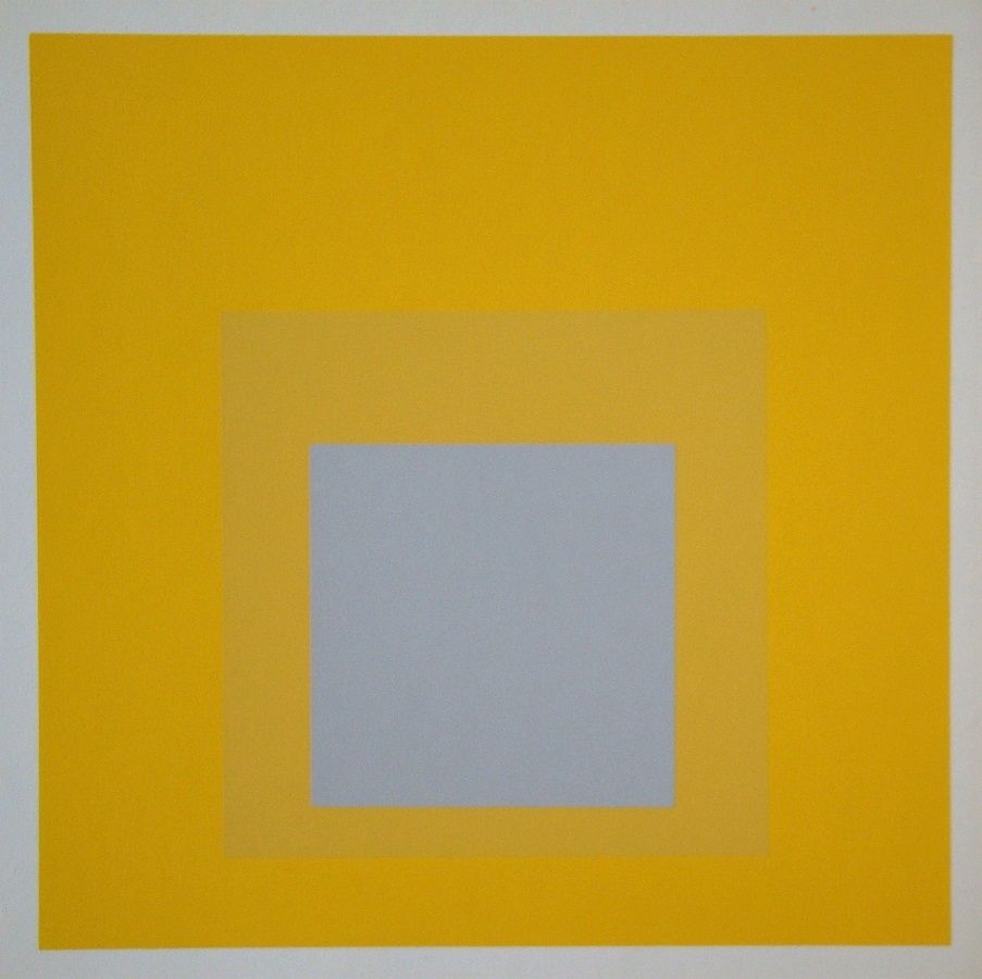 Screenprint Albers - Selected, 1959