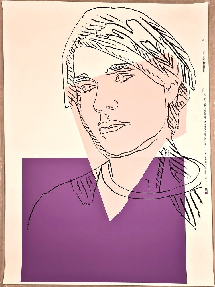 Screenprint Warhol - Self-Portrait