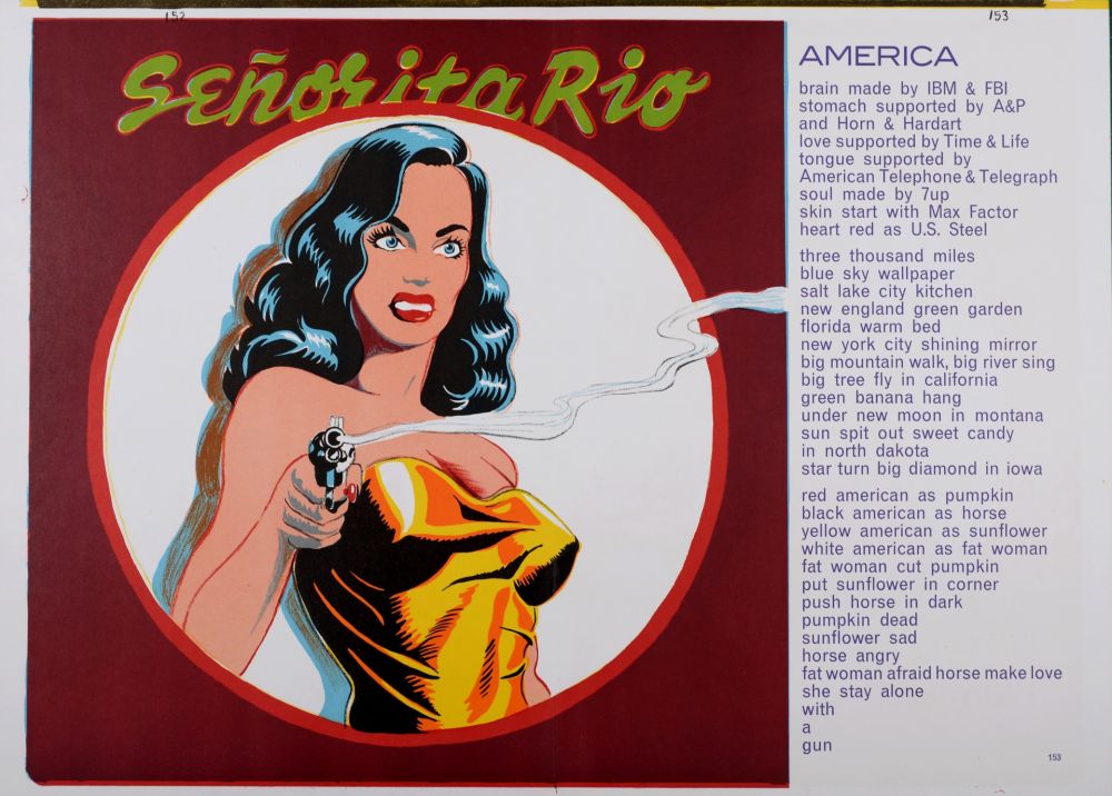 Lithograph Ramos - Senorita Rio, 1964