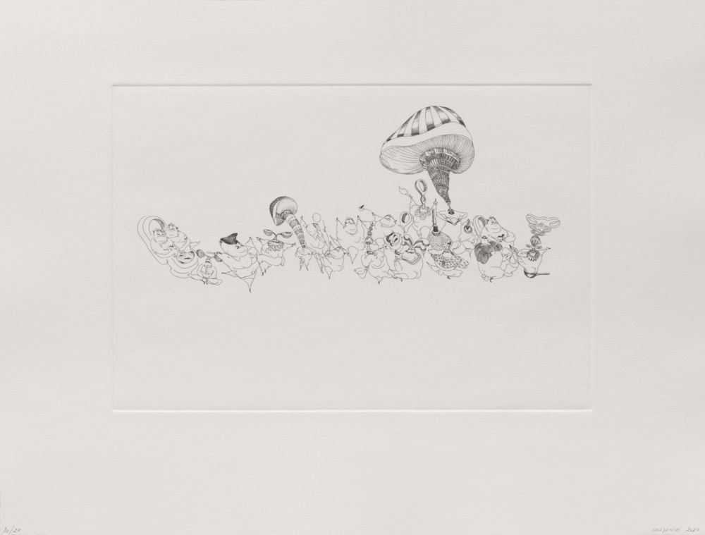 Etching Lanzarini  - Sensación de agobio