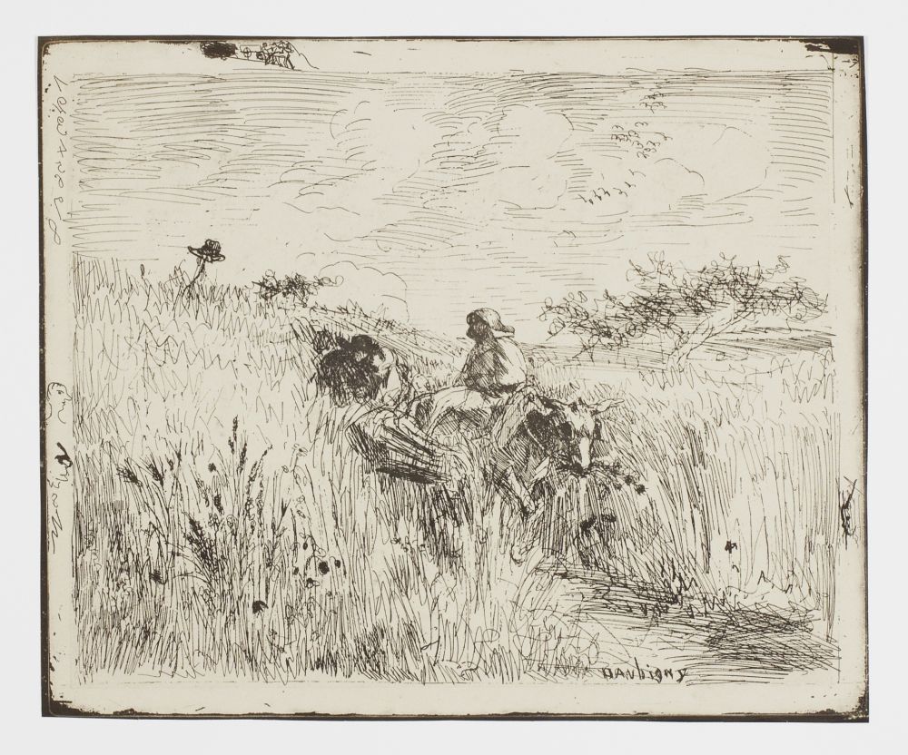 No Technical Daubigny - Sentier dans les Blés (The Path in the Wheatfield)