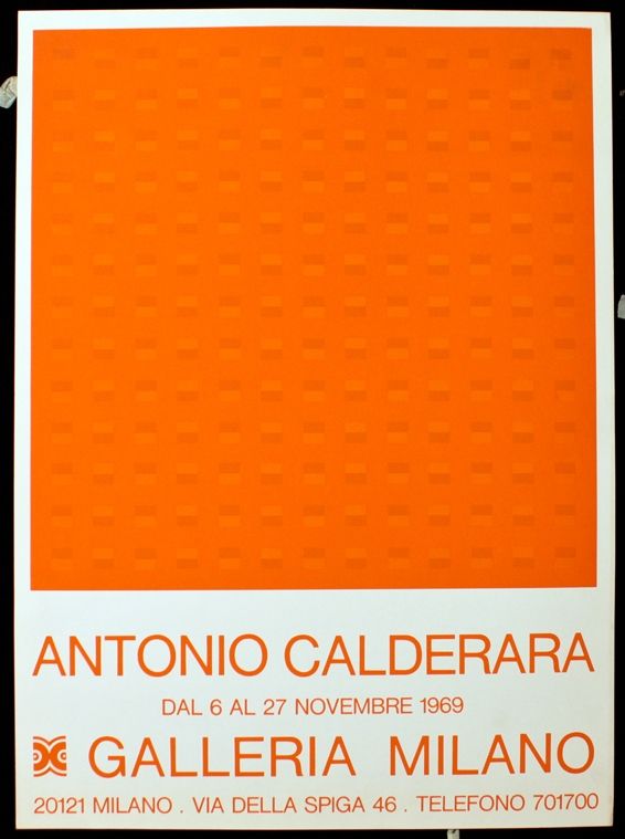 Poster Calderara - SENZA TITOLO