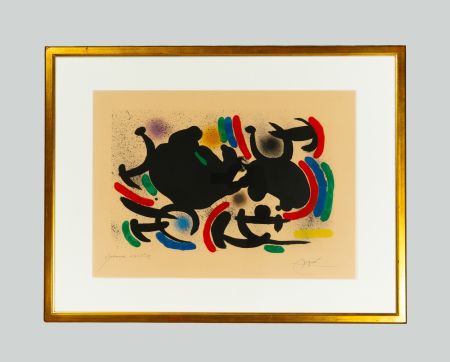 Lithograph Miró - Senza titolo