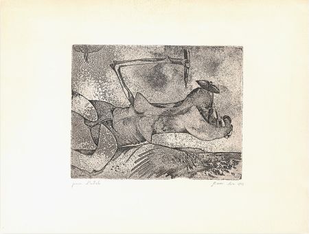 Etching And Aquatint Dova  - Senza titolo