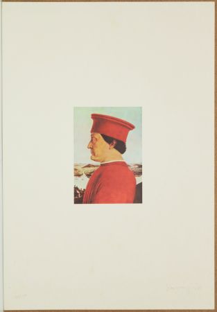 Lithograph Parmiggiani - Senza titolo