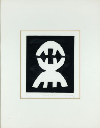 Aquatint Capogrossi - Senza titolo