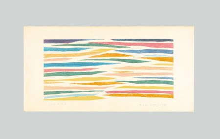 Lithograph Dorazio - Senza titolo
