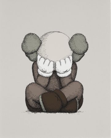 Lithograph Kaws - Separated