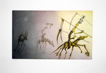 Engraving Ponç - Serie Quijote