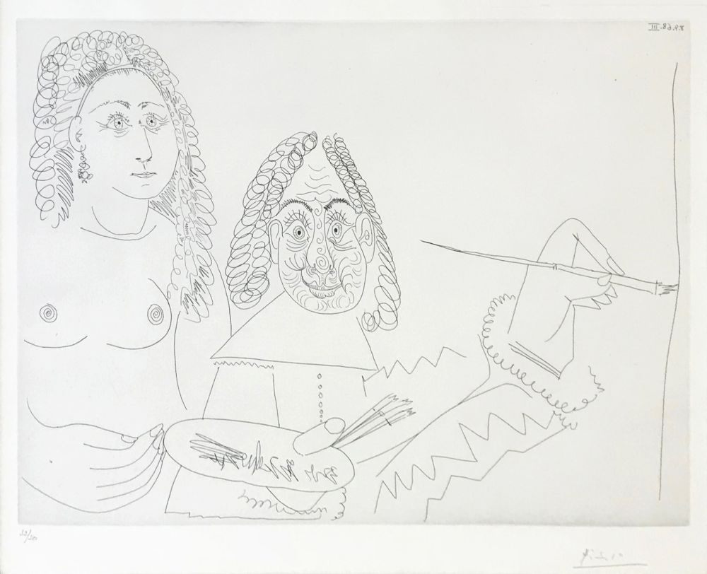 Etching Picasso - SERIES 347 (BLOCH 1502)