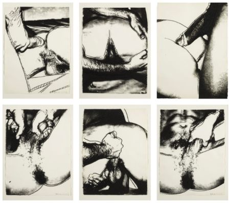 Screenprint Warhol - Sex Parts Complete Portfolio 