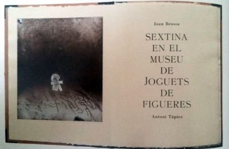 Illustrated Book Tàpies - Sextina en el Museu de joguets de Figueres