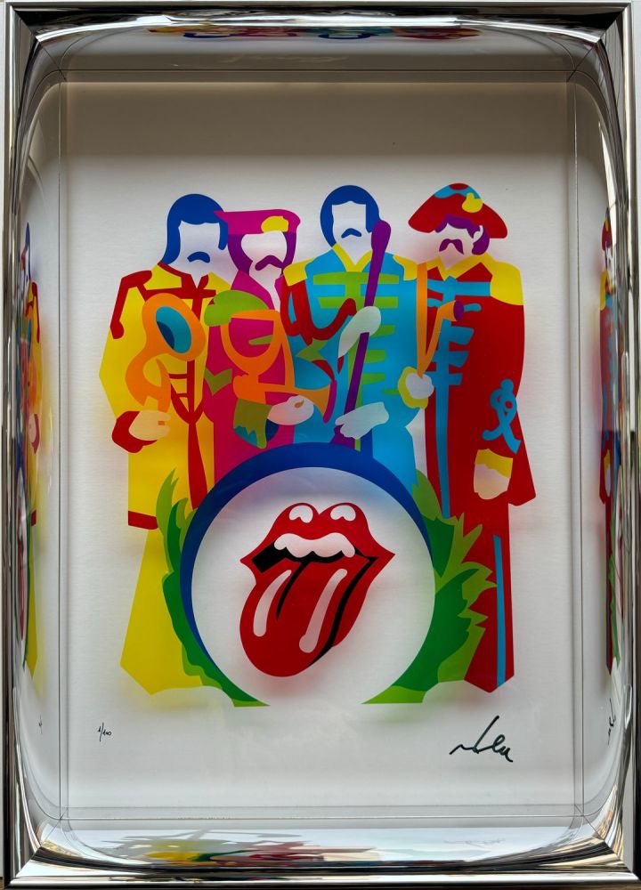 Screenprint Lodola - SGT Pepper's (Plexiglass)