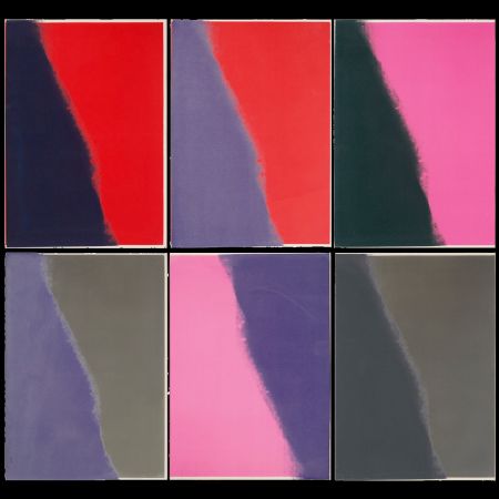 Screenprint Warhol - Shadows II Complete Portfolio (FS II.210-215)