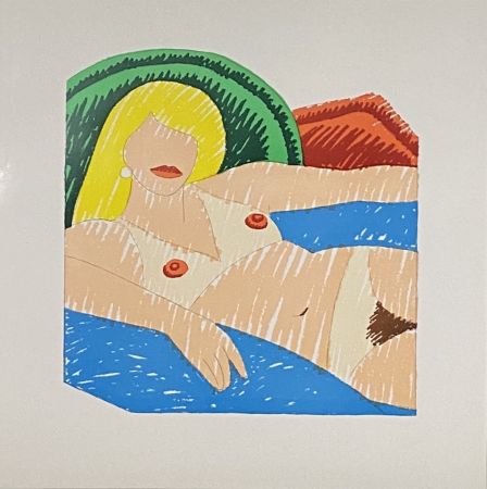 Etching Wesselmann - Shiny Nude