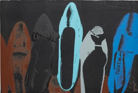Screenprint Warhol - Shoes (FS II.257)