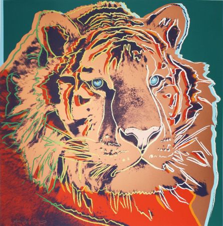 Screenprint Warhol - Siberian Tiger (FS II.297)