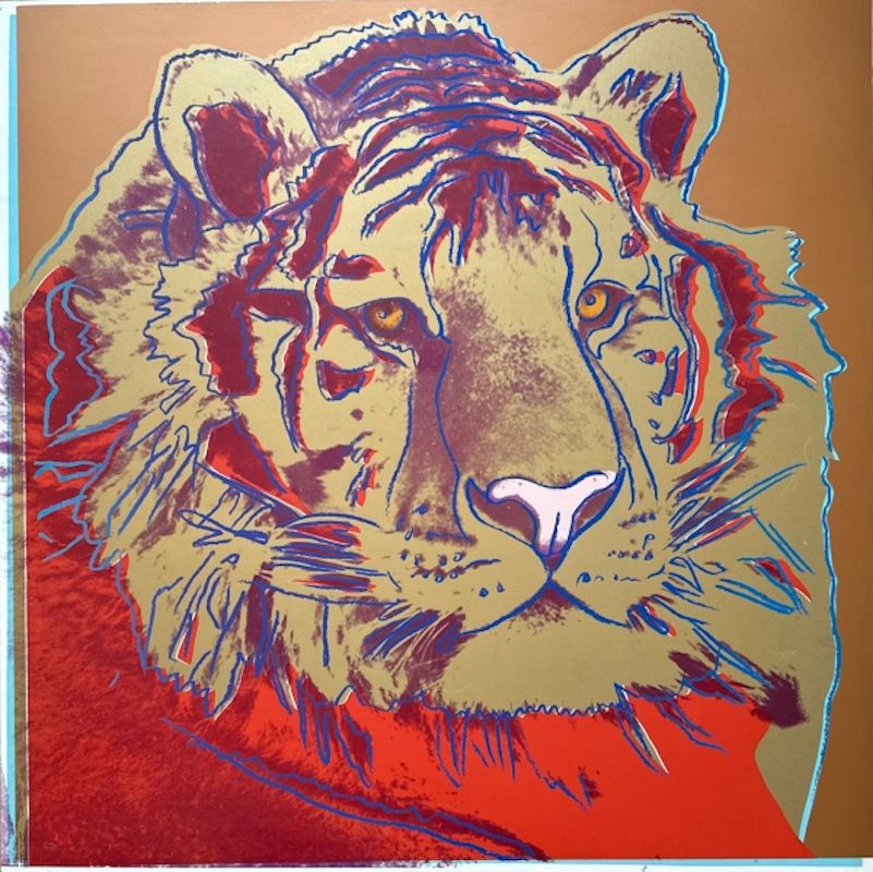 Screenprint Warhol - Siberian Tiger TP