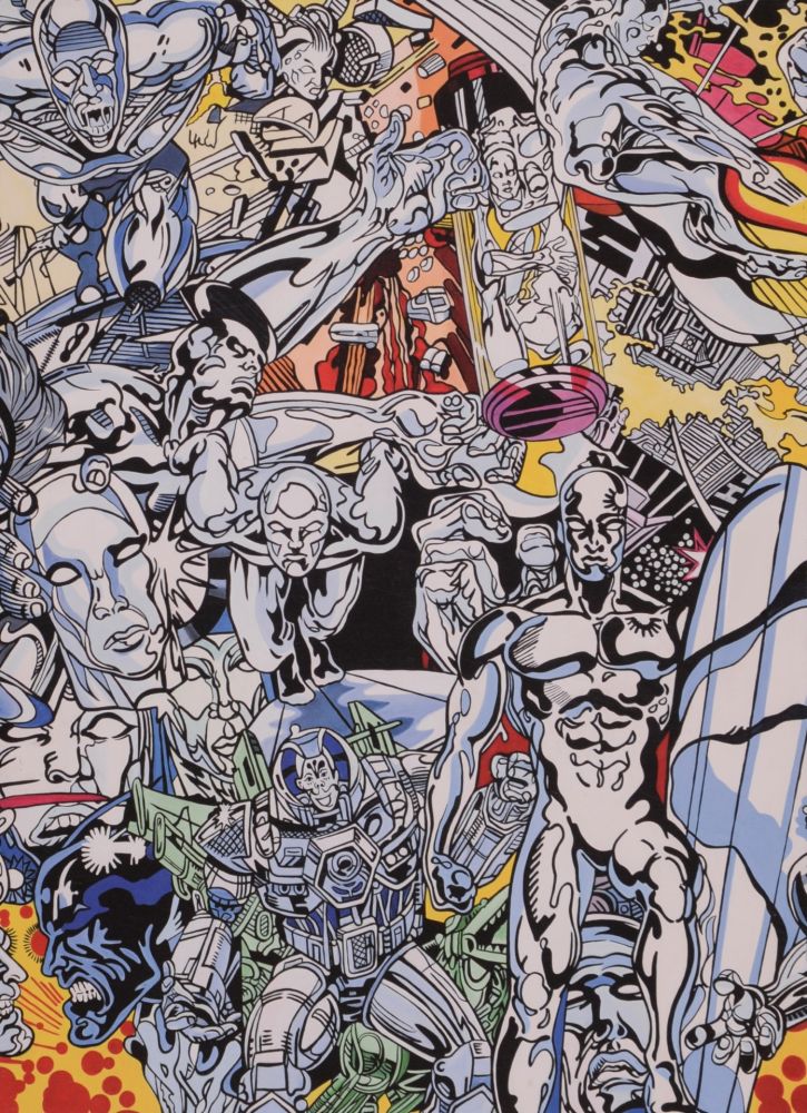 Lithograph Erro - Silver Surfer Saga, 2022