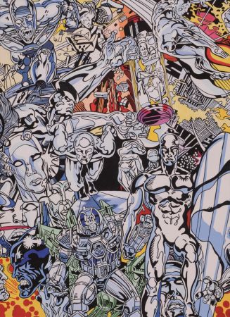 Lithograph Erro - Silver Surfer Saga, 2022