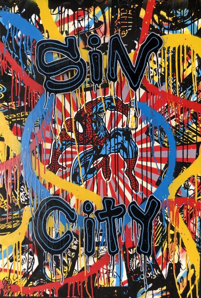 Screenprint Speedy Graphito - Sin City