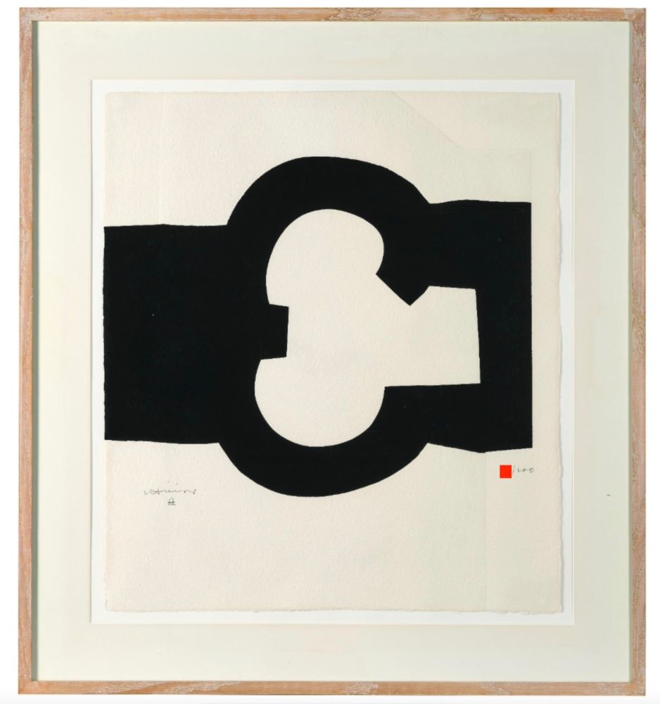 Screenprint Chillida - Sin titulo