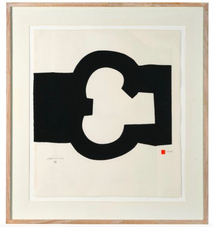Screenprint Chillida - Sin titulo