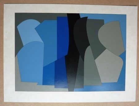Screenprint Vasarely - Siris Kek