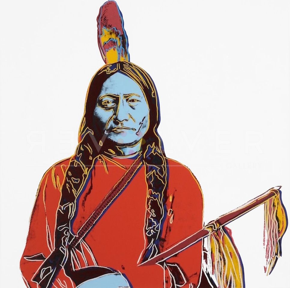 Screenprint Warhol - Sitting Bull (FS IIA.70)