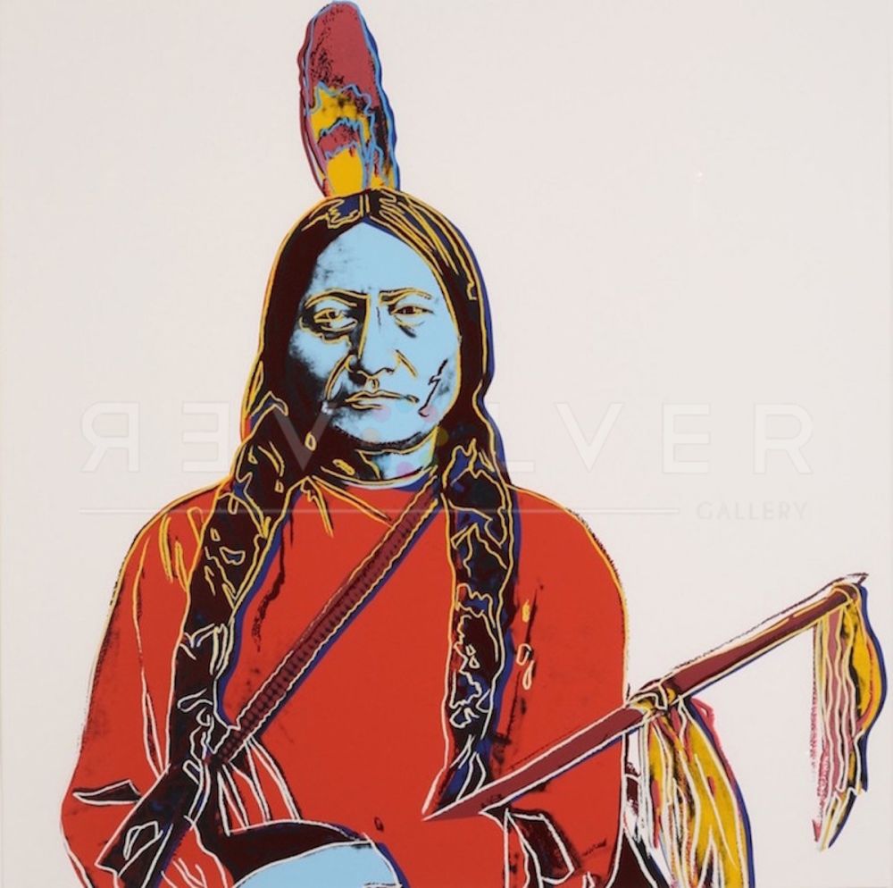 Screenprint Warhol - Sitting Bull (FS IIA.70)