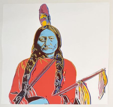 Screenprint Warhol - Sitting Bull (FS IIA.70)