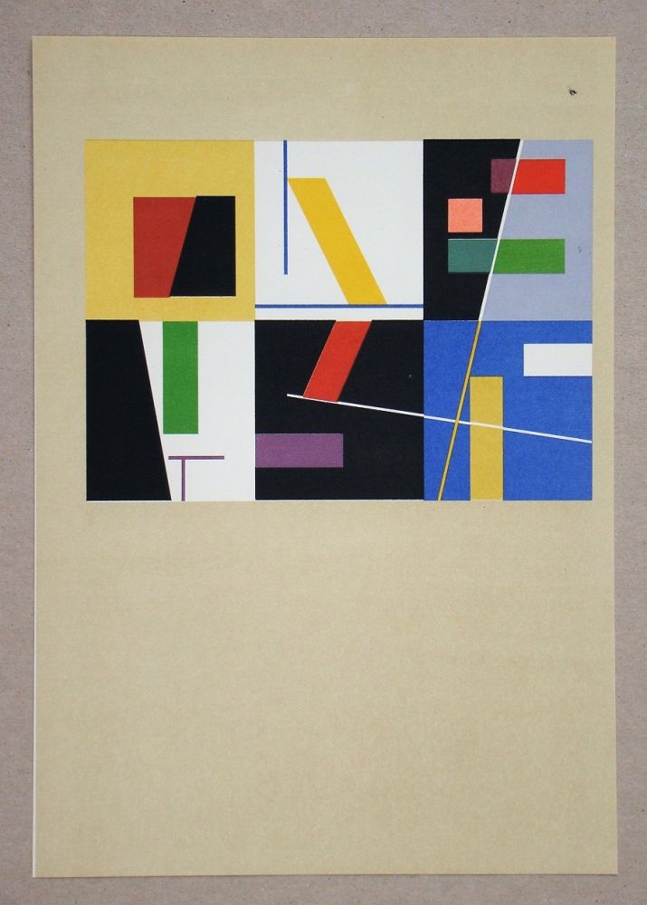 Lithograph Taeuber-Arp - Six espaces distincts, 1939