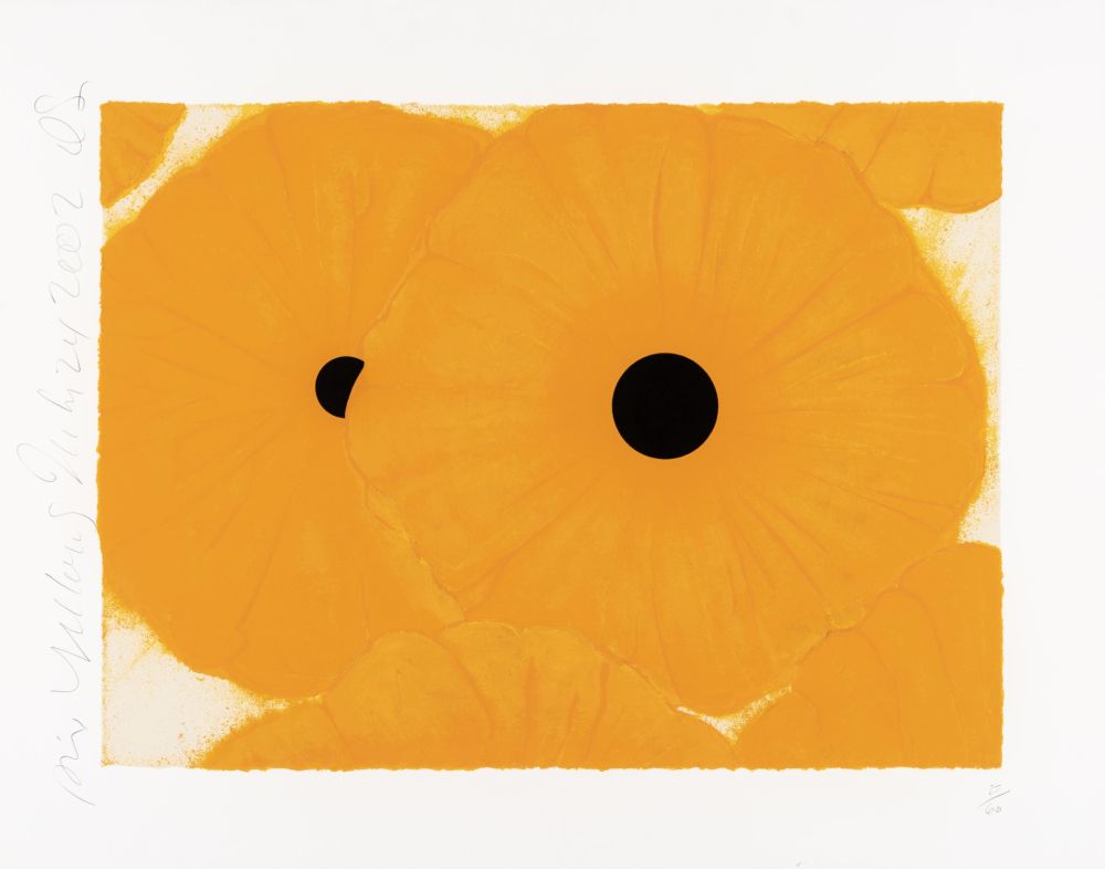 Screenprint Sultan - Six Yellows