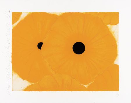 Screenprint Sultan - Six Yellows