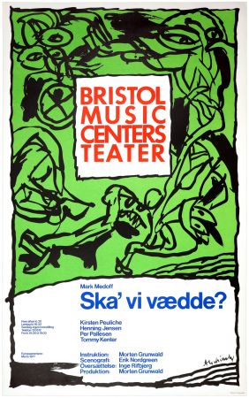 Poster Alechinsky - Ska'vi vædde ?, Mark Medoff, 1977