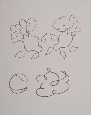 Lithograph Matisse - Sketch for la religieuse portugaise, 1972