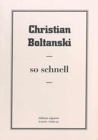 No Technical Boltanski - So Schnell