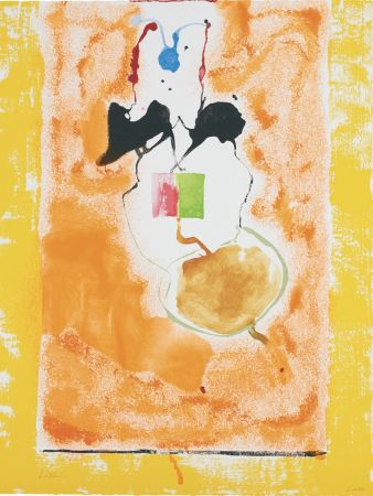 Screenprint Frankenthaler - Solar Imp