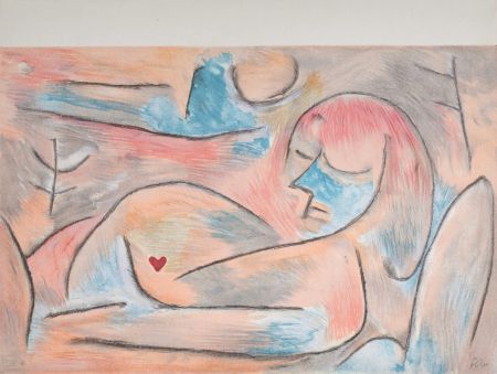 Lithograph Klee - Sommeil d’hiver, 1938