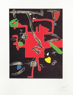 Etching Miró - Son Abrines