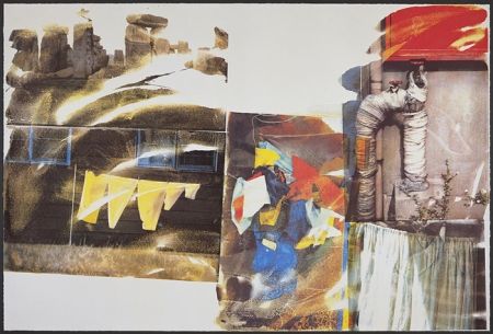 Screenprint Rauschenberg - Source, from Speculations