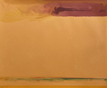 Screenprint Frankenthaler - Southern Exposure