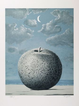Lithograph Magritte - Souvenir de Voyage