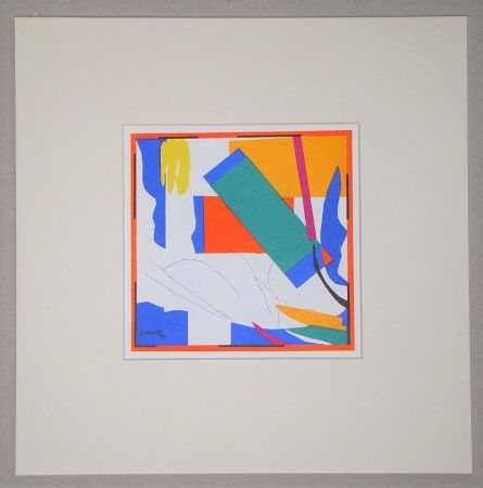 Lithograph Matisse (After) - Souvenir d'Océanie - 1953