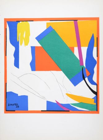 Lithograph Matisse (After) - Souvenir d'Océanie, 1958