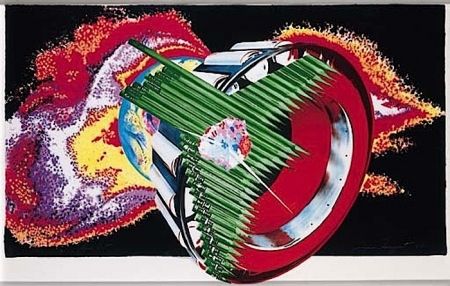 Lithograph Rosenquist - Space Dust (from Welcome to the Water Planet)