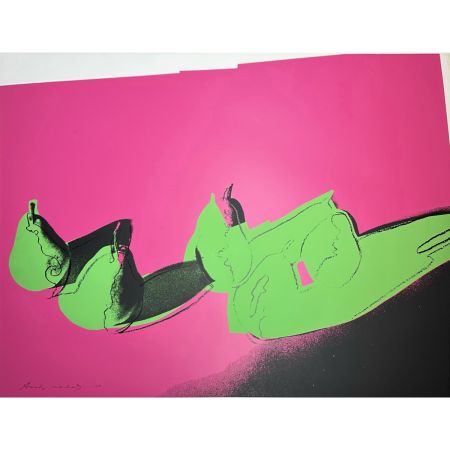 Screenprint Warhol - Space Fruit: Pears (FS II.203)