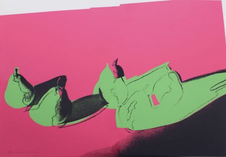 Screenprint Warhol - Space Fruit: Pears (FS II.203)